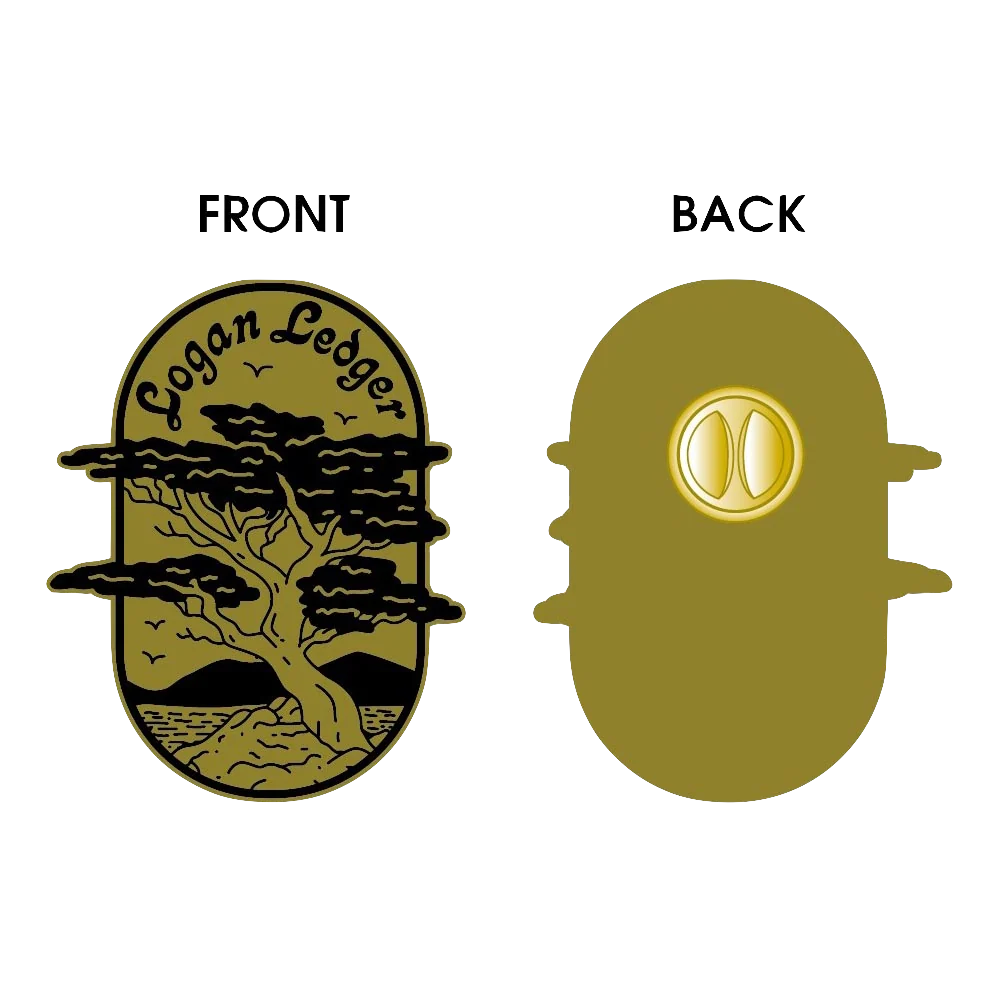Logan Ledger - Enamel Pin - Image 2