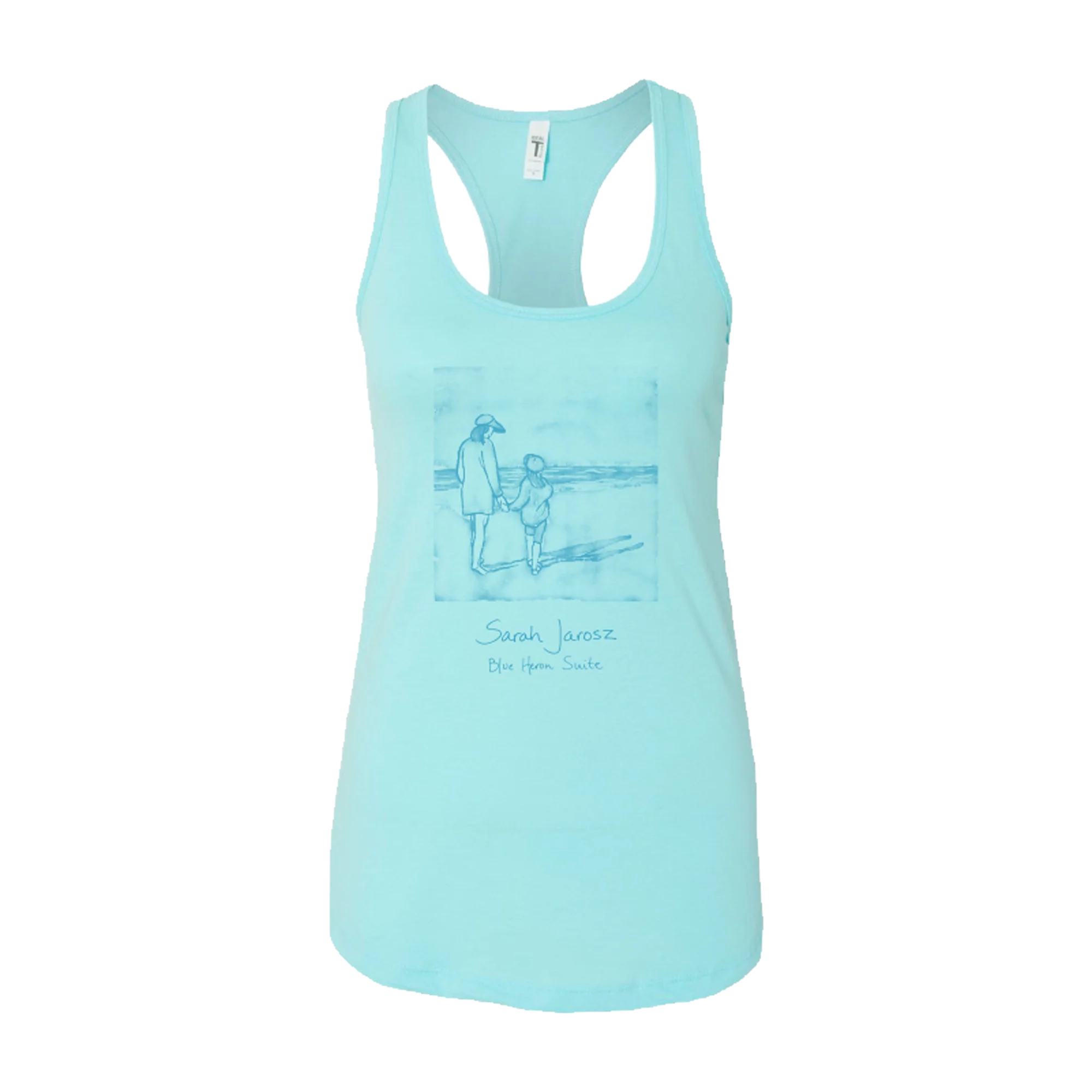 Blue Heron Suite Blue Women's Racerback - Tank Top